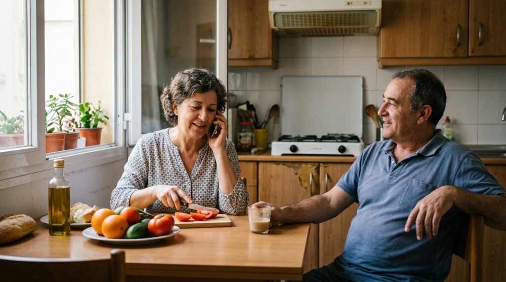 Mediterranean Lifestyle and Good Sleep Boost Mental Well-Being - Featured Image