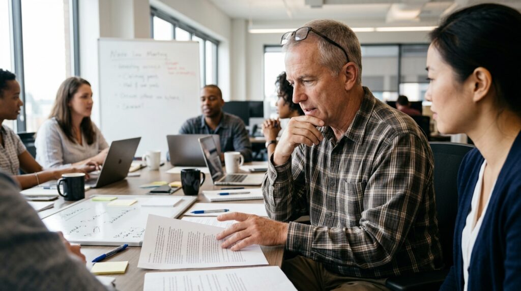 Workers Aged 50–64 Excel at Handling Workplace Misinformation - Featured Image