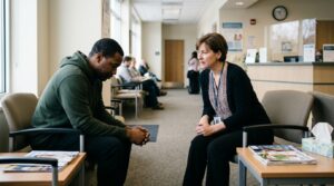 Clinicians' Body Language May Help Spot Suicide Risk - Featured Image